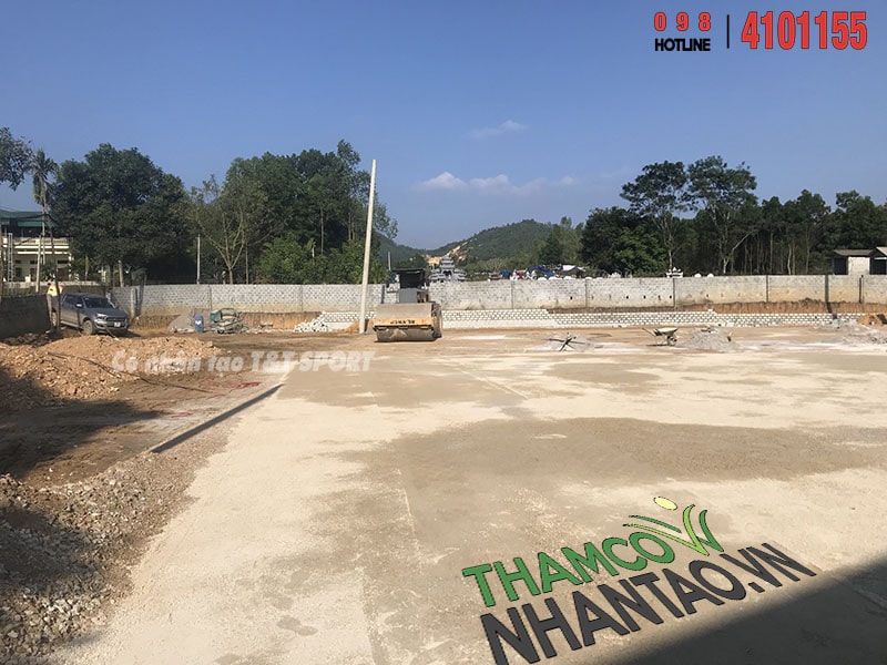 Một vài hình ảnh của dự án sân bóng đá cỏ nhân tạo tại Tất Thắng, Thanh Sơn, Phú Thọ: 2