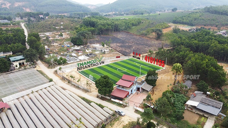 Một vài hình ảnh của dự án sân bóng đá cỏ nhân tạo tại Tất Thắng, Thanh Sơn, Phú Thọ: 4