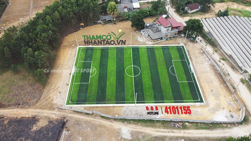 Một vài hình ảnh của dự án sân bóng đá cỏ nhân tạo tại Tất Thắng, Thanh Sơn, Phú Thọ: 7