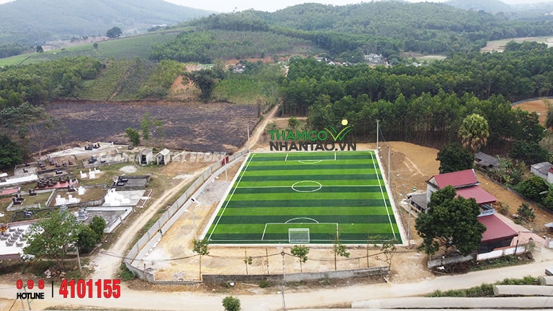 Một vài hình ảnh của dự án sân bóng đá cỏ nhân tạo tại Tất Thắng, Thanh Sơn, Phú Thọ: 8