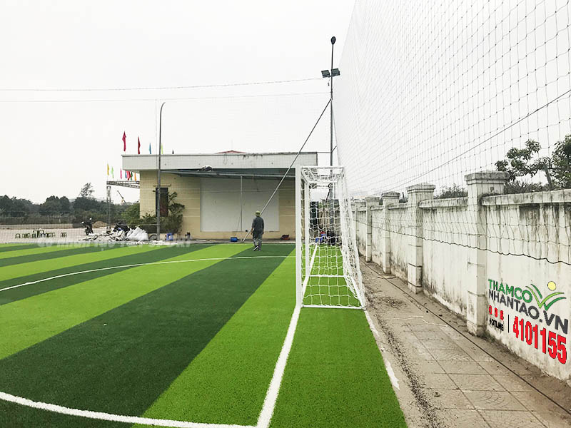 Một vài hình ảnh của dự án sân bóng đá cỏ nhân tạo tại Kiêu Kỵ, Gia Lâm, Hà Nội: 6