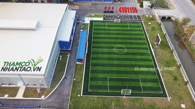 Một vài hình ảnh của dự án sân bóng đá cỏ nhân tạo Vina ITO, Khu công nghiệp Đồng Văn III, Duy Tiên, Hà Nam: 6