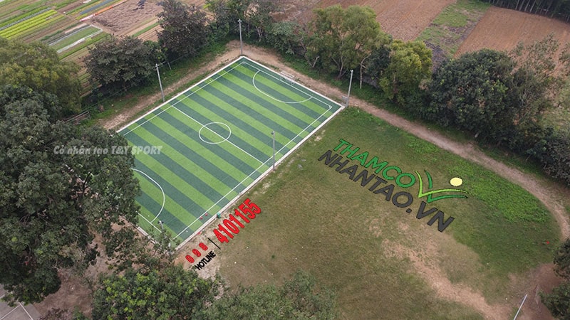 Một vài hình ảnh của dự án sân bóng đá cỏ nhân tạo tại THPT Diễn Châu 3, Diễn Châu, Nghệ An: 4