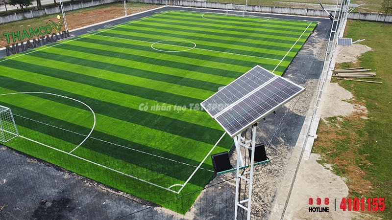 Một vài hình ảnh của dự án sân bóng đá cỏ nhân tạo tại Lam Sơn, huyện Đô Lương, Nghệ An: 2
