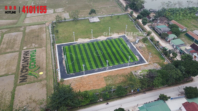 Một vài hình ảnh của dự án sân bóng đá cỏ nhân tạo tại Lam Sơn, huyện Đô Lương, Nghệ An: 5