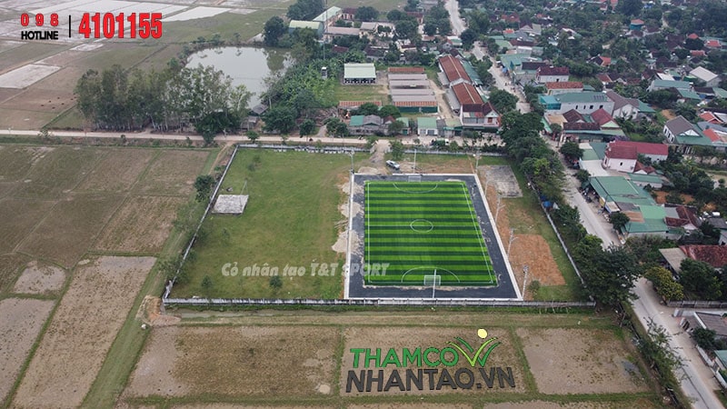 Một vài hình ảnh của dự án sân bóng đá cỏ nhân tạo tại Lam Sơn, huyện Đô Lương, Nghệ An: 6