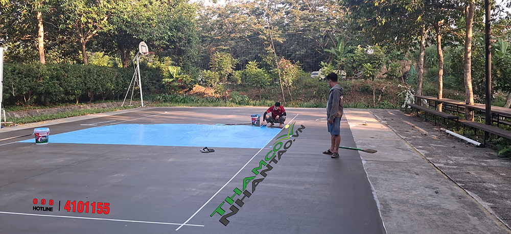 Một vài hình ảnh của dự án Sân Pickleball tại khu nghỉ dưỡng nước khoáng nóng An Lạc Eco Farm Kim Bôi, Hòa Bình 5