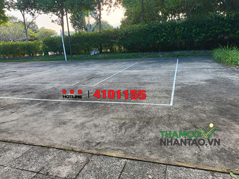 Một vài hình ảnh của dự án Sân Pickleball tại khu nghỉ dưỡng nước khoáng nóng An Lạc Eco Farm Kim Bôi, Hòa Bình 1