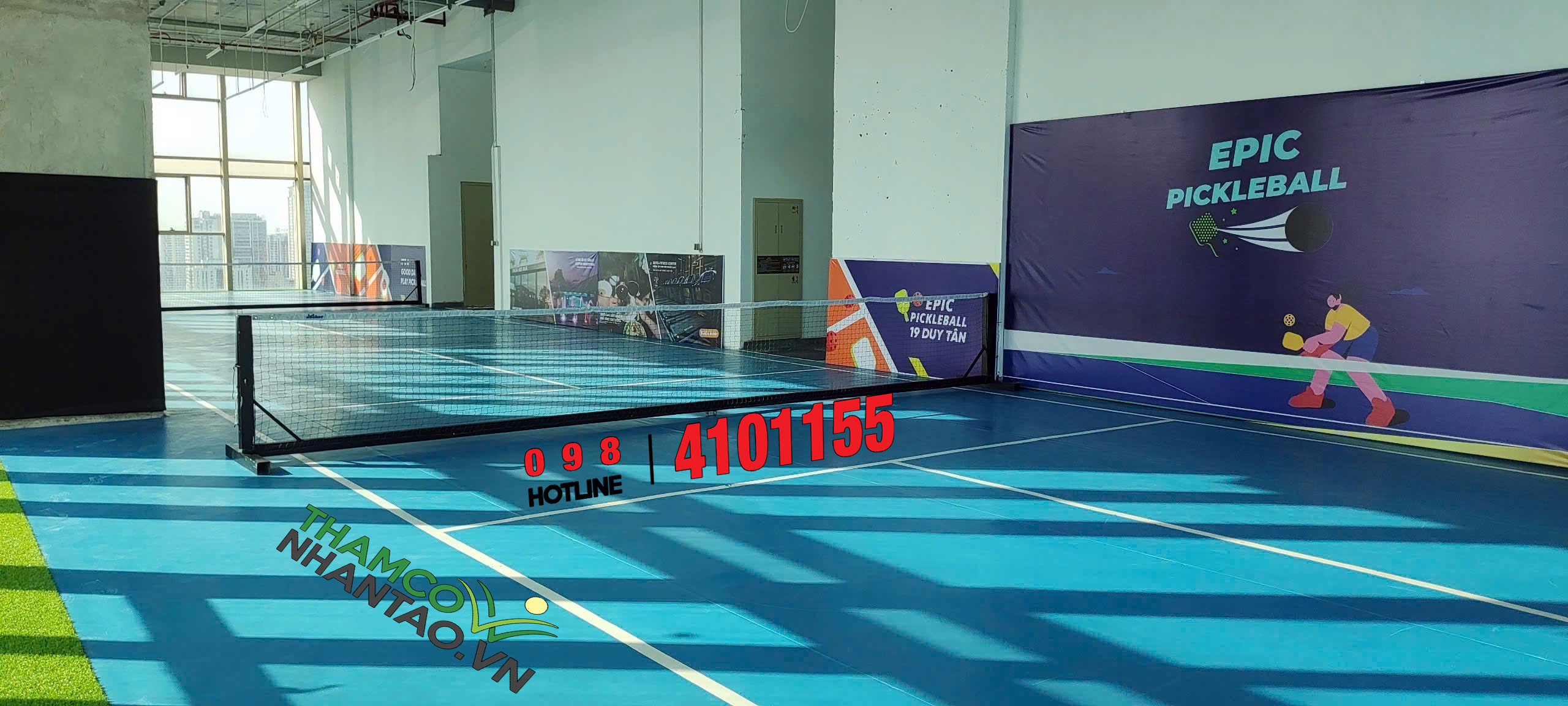 Một vài hình ảnh của dự án Sân Pickleball tại tổ hợp sân pickleball tập và sân thi đầu trong nhà tại Duy Tân,  1