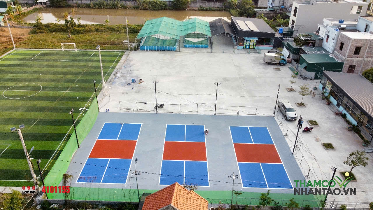 Cụm 3 sân Pickleball tiêu chuẩn tại Kiến Xương, Thái Bình 3