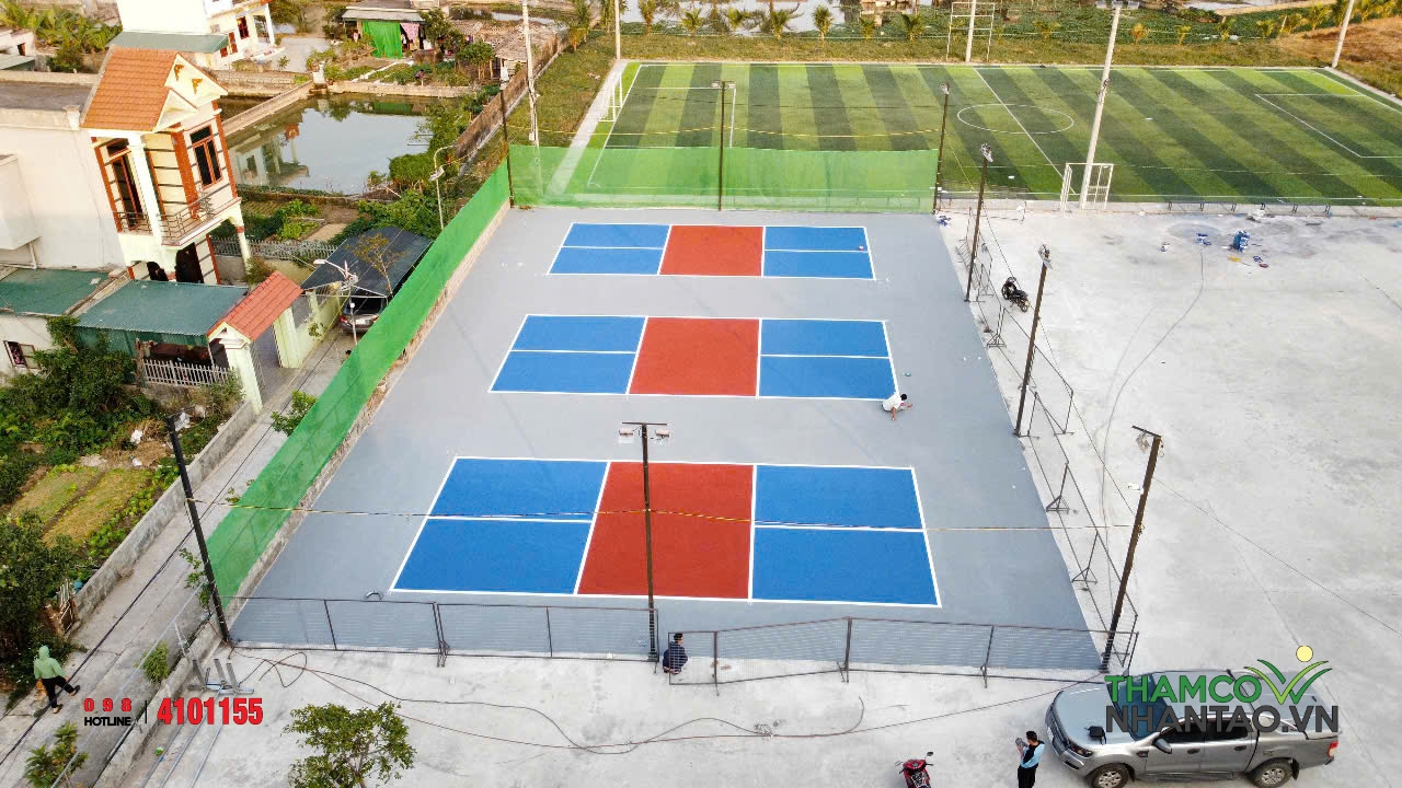Cụm 3 sân Pickleball tiêu chuẩn tại Kiến Xương, Thái Bình 1