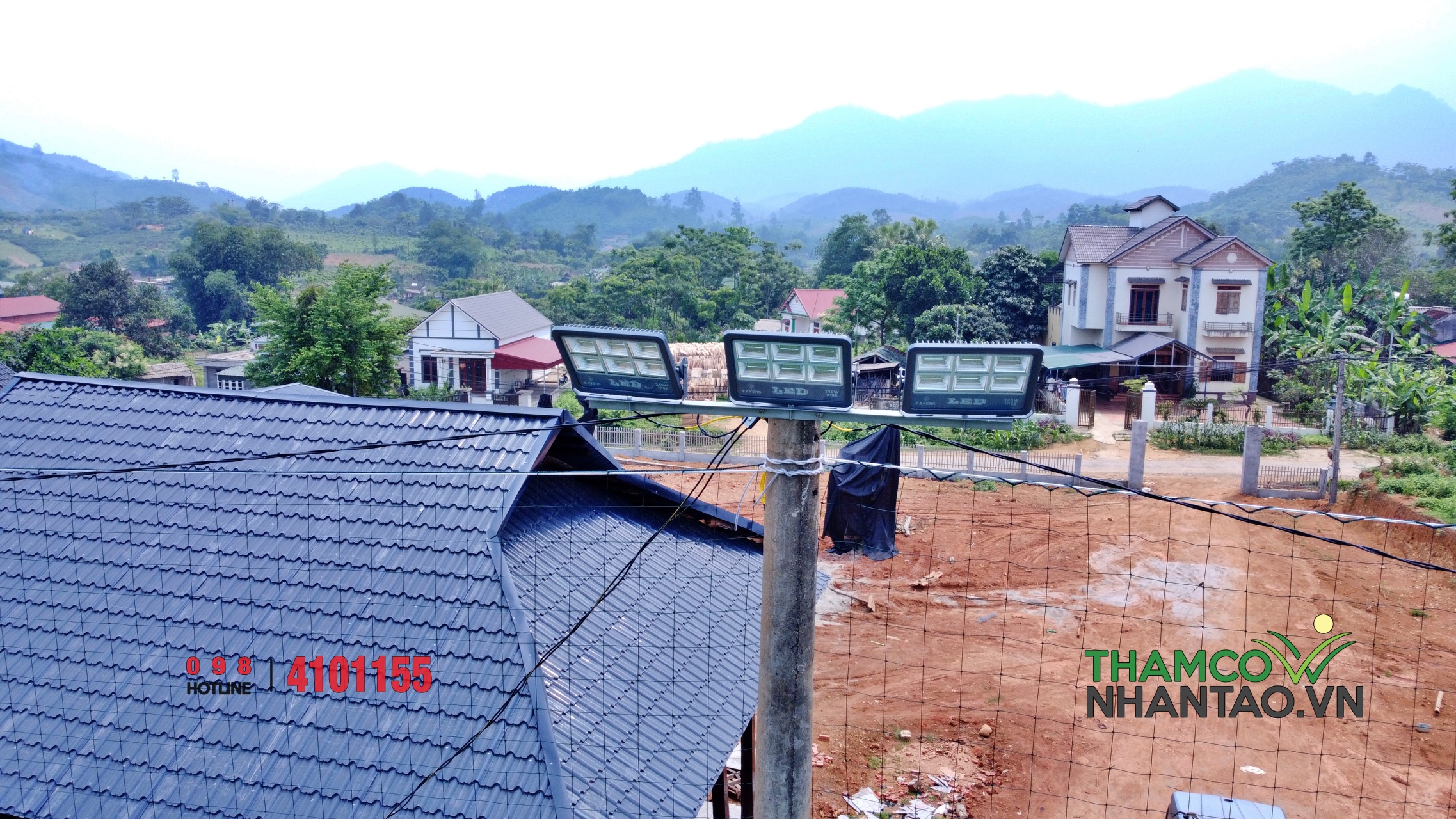 Dự án sân bóng cỏ nhân tạo 7 người tại Thanh Sơn, Phú Thọ 4