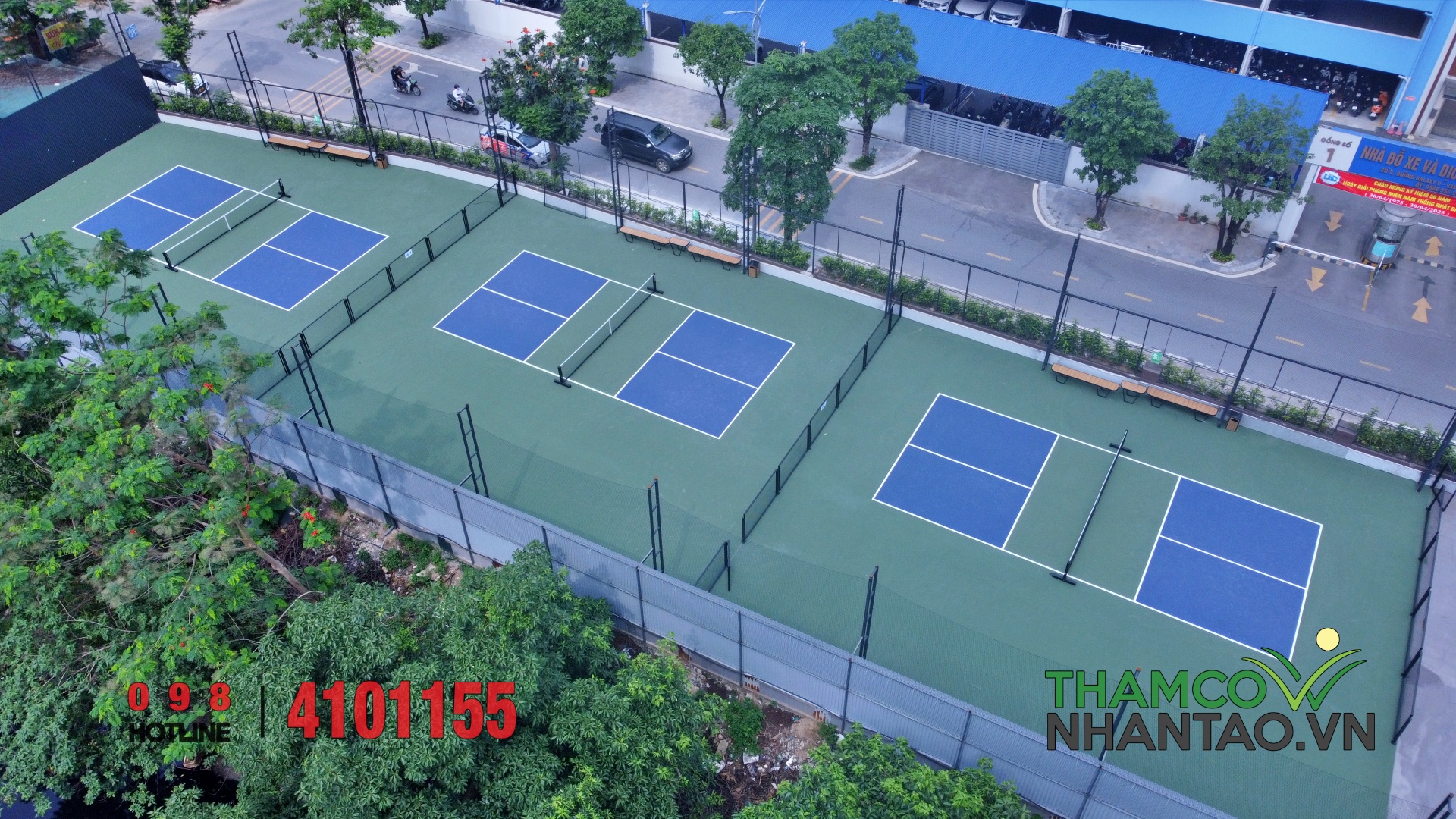 Dự án cụm Sân Pickleball Chất Lượng Cao – Đáp Ứng Tiêu Chuẩn Quốc Tế tại Galaxy Hà Đông 2