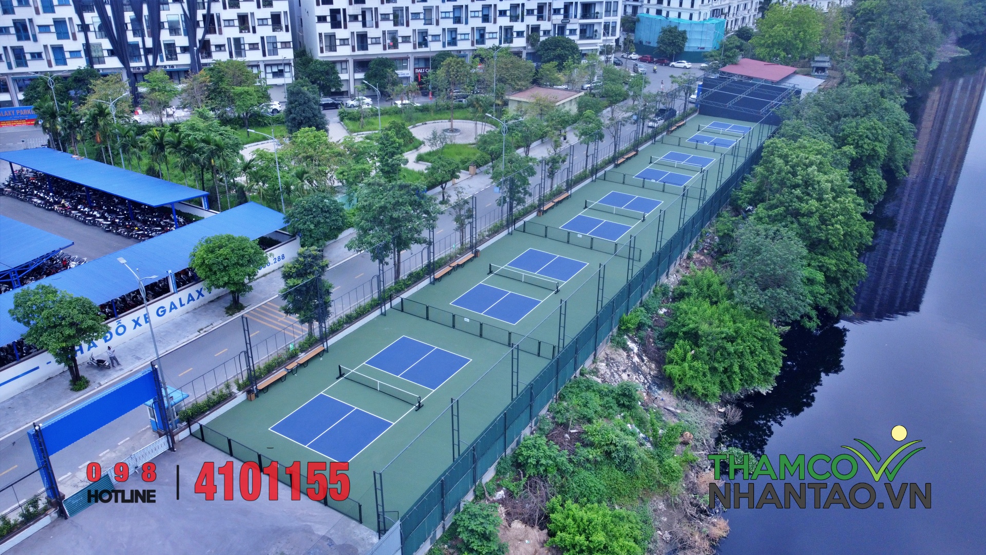 Dự án cụm Sân Pickleball Chất Lượng Cao – Đáp Ứng Tiêu Chuẩn Quốc Tế tại Galaxy Hà Đông 3