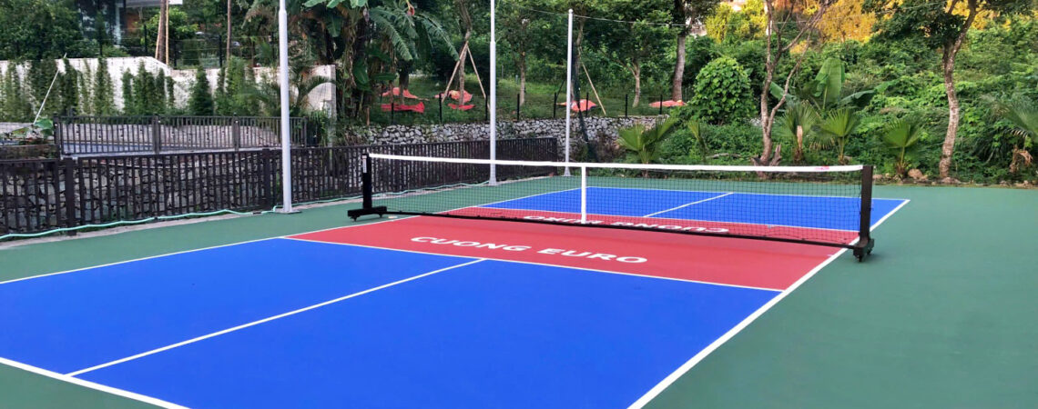 Dự án sân pickleball tại Tam Đảo – Cường Euro Tam Đảo